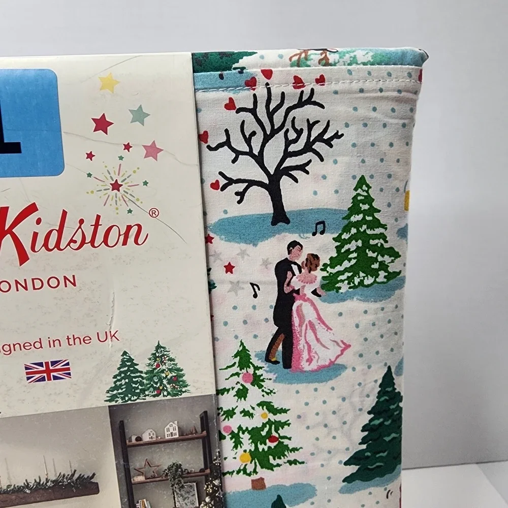 Cath Kidston London Shine Bright Cream FULL 4 Pc Sheet Set 100% Cotton *NEW*